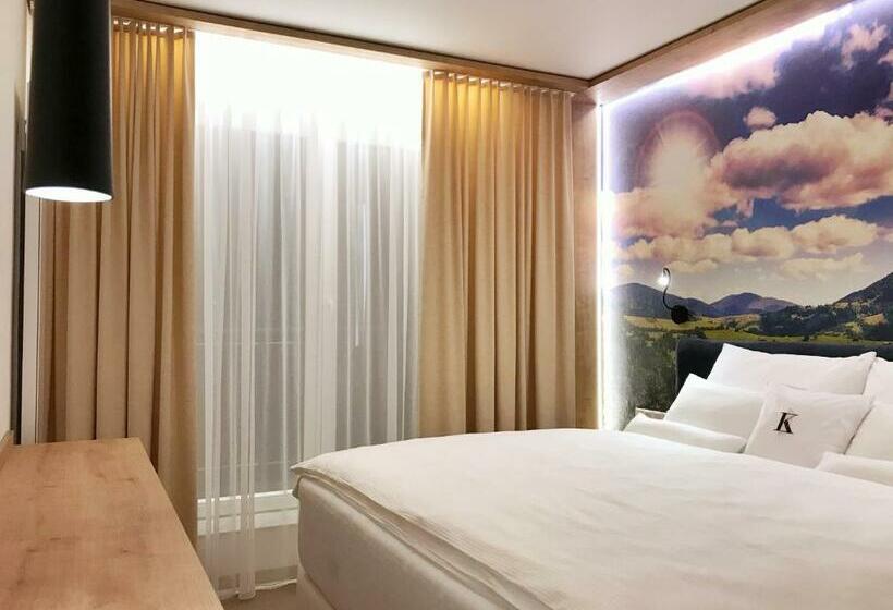 标准间带阳台, Wellness Penzion Lázně Kvilda