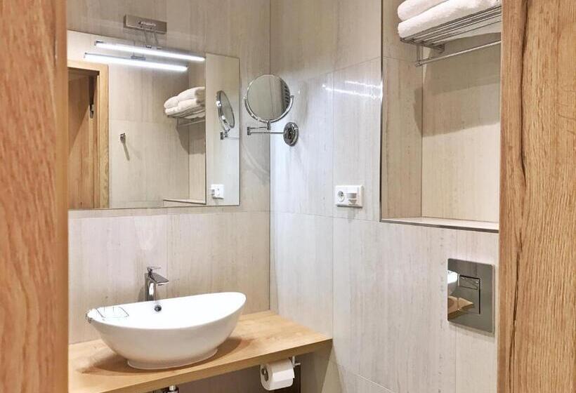 标准间带阳台, Wellness Penzion Lázně Kvilda