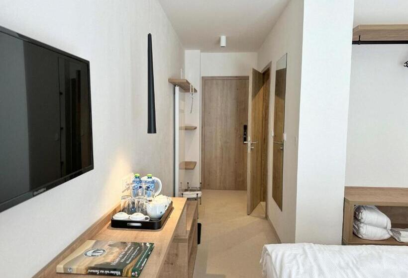 标准间带阳台, Wellness Penzion Lázně Kvilda