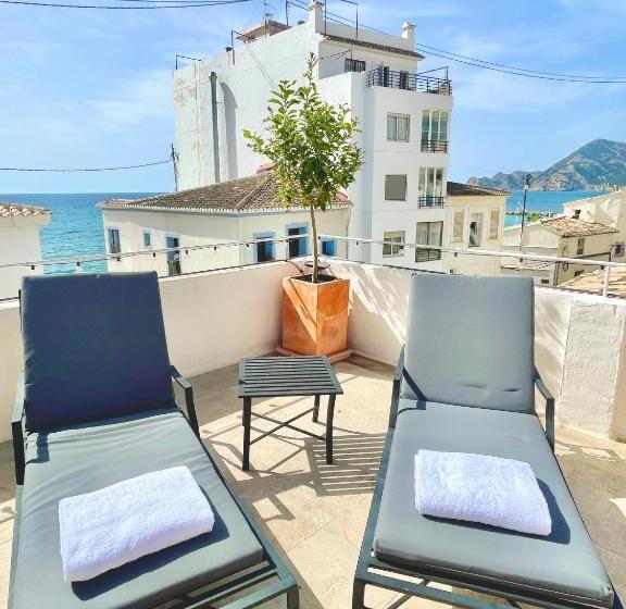 Номер Стандарт с Террасой, Blue Sardine Hostal Boutique Altea Adults Only