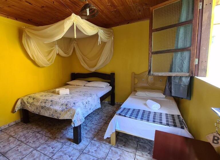 Трехместный Номер Стандарт с Балконом, Casa Da Trilha
