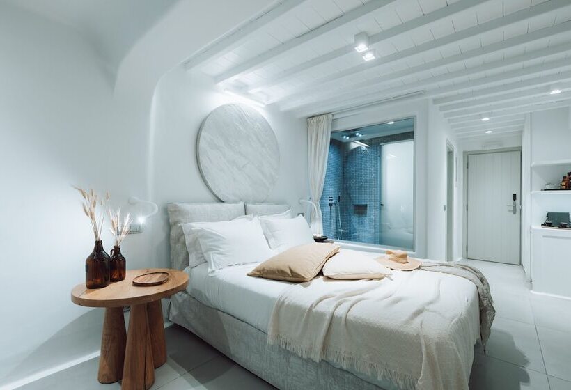 Номер Deluxe с Гидромассажем, Mykonos Ammos Hotel   Small Luxury Hotels Of The World