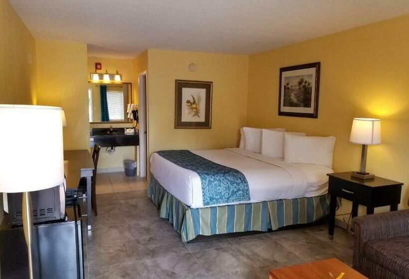 キングサイズベッドのデラックスルーム, Shining Light Inn & Suites