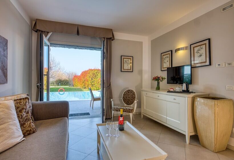 Люкс с Бассейном, Parc Hotel Germano Suites & Apartments