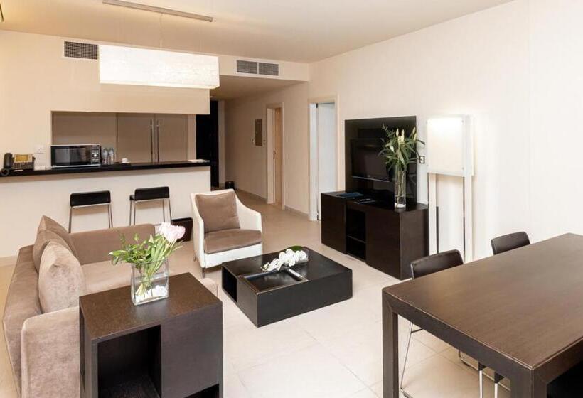 Апартаменты 1 Спальня, Radisson Blu Residence, Dubai Marina