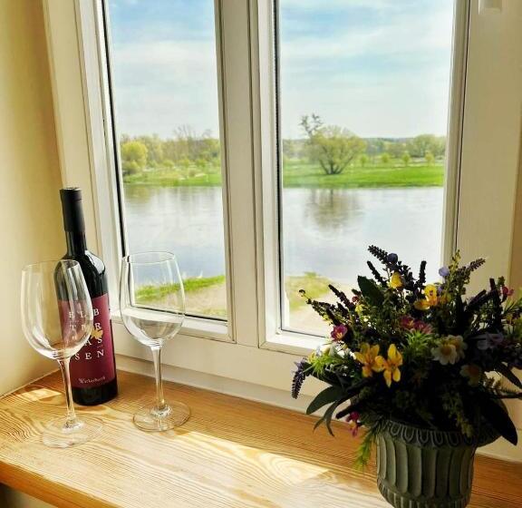 Номер Стандарт Вид на Море, Elbterrasse Wörlitz