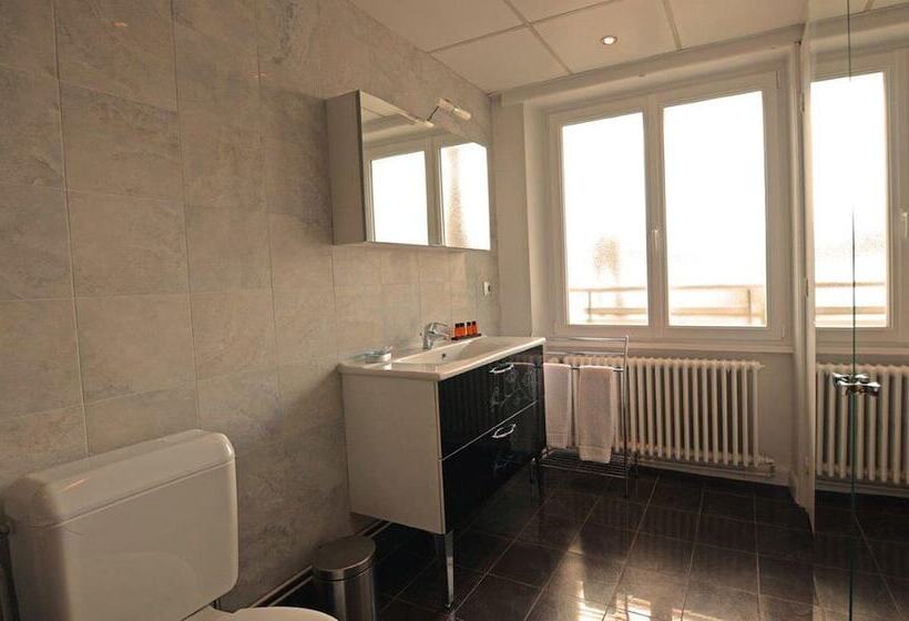 اتاق استاندارد با چشم‌انداز دریاچه, Hôtel La Réserve