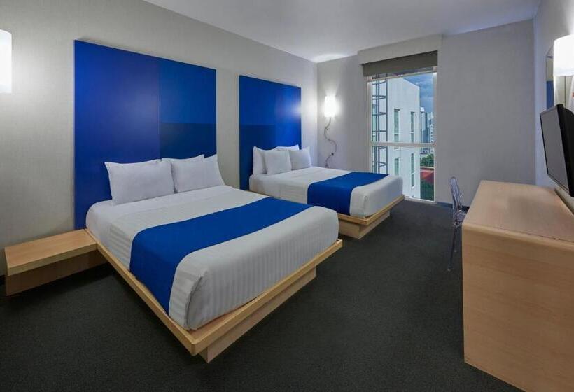 Номер Стандарт 2 Двуспальные Кровати, City Express Plus By Marriott Ciudad De México Reforma El ángel