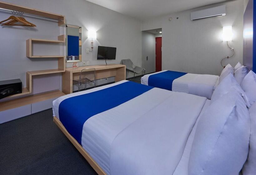 Номер Стандарт 2 Двуспальные Кровати, City Express Plus By Marriott Ciudad De México Reforma El ángel