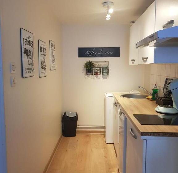Апартаменты 1 Спальня, Duplex à La Gare Du Mans