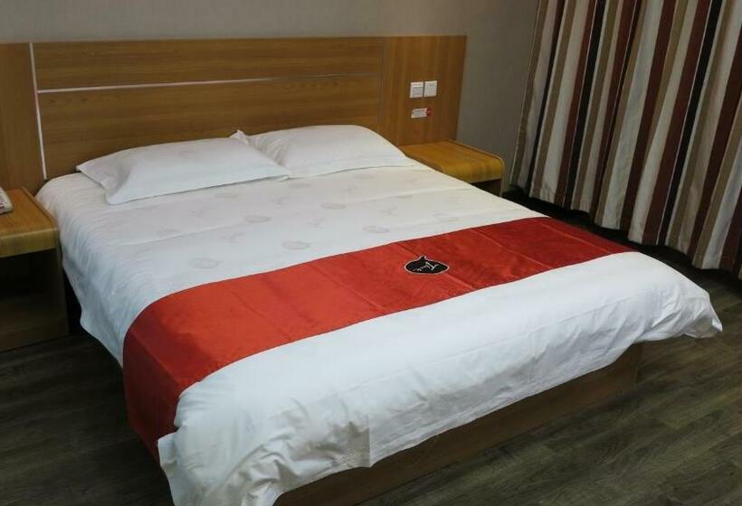 수피리어 룸, Thank Inn Chain Hotel Shandong Zibo Linzi Zijiang Garden
