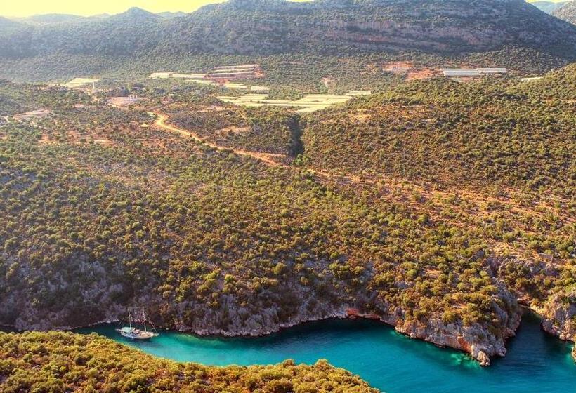 اتاق استاندارد با چشم‌انداز دریا, Istlada Taş Ev Apart   Kekova View