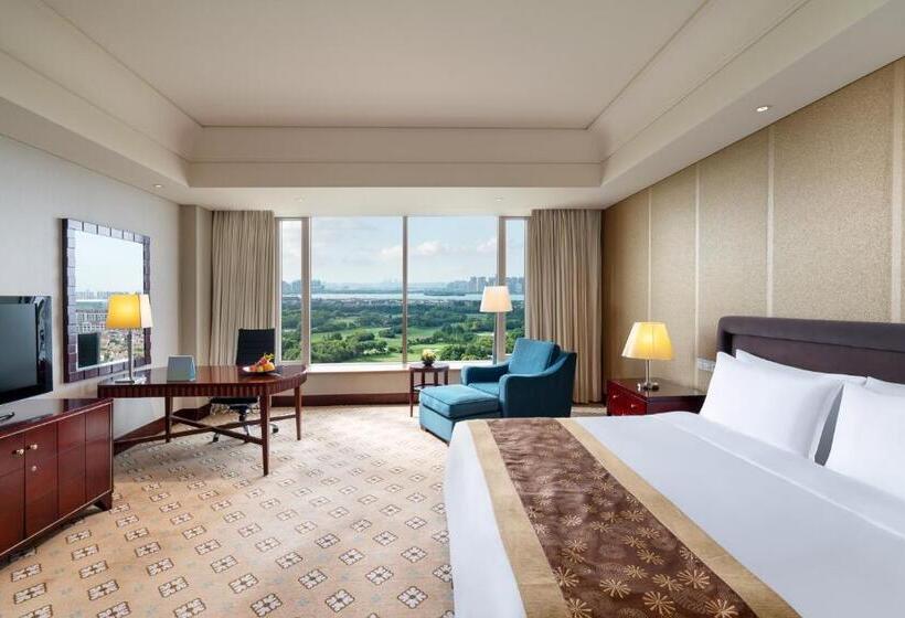 اتاق اجرایی با تخت بزرگ, Kempinski Hotel Suzhou