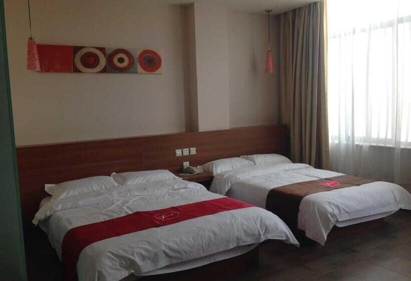 Номер Superior, Thank Inn Chain Hotel Hebei Shijiazhuang Luancheng Communication University