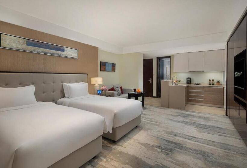 Студио Executive, Oakwood Residence Hangzhou   Close To Westlake And Yellow Dragon Stadium