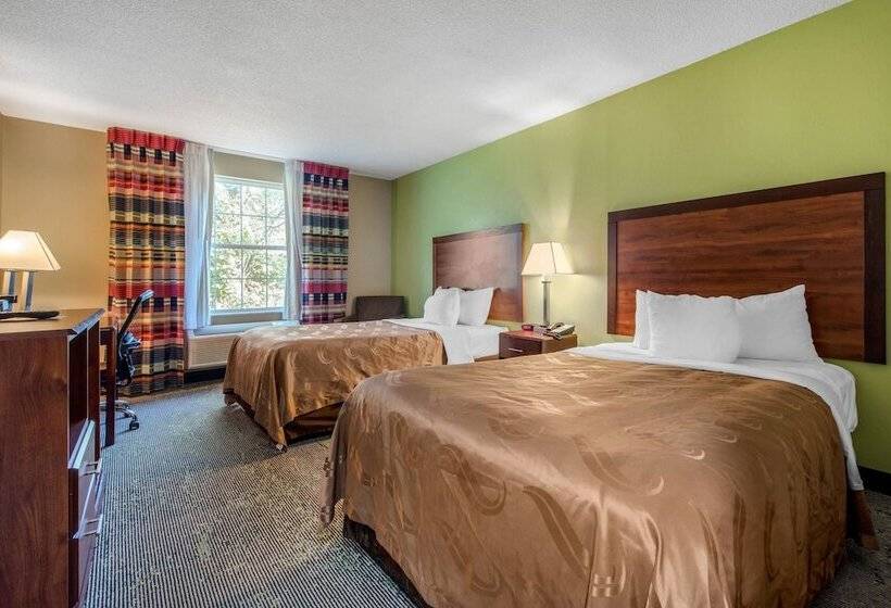 غرفه قياسيه سريرين مزدوجين, Quality Inn