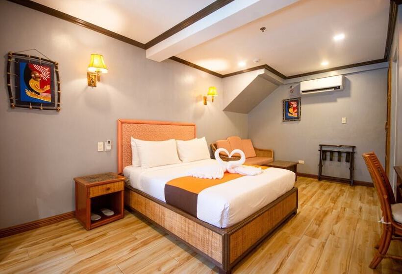 풀장 전망 디럭스 룸, Red Coconut Beach Hotel Boracay