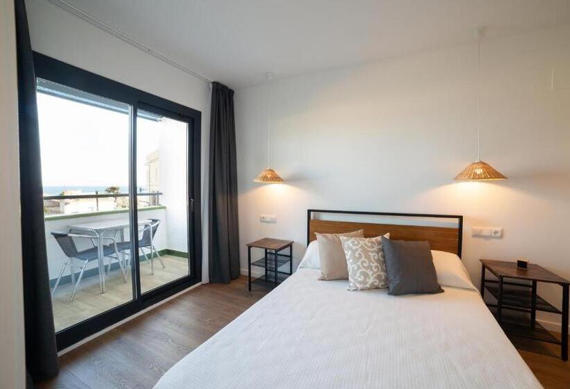 带1个卧室的带海景的公寓, Apartaments Voralmar
