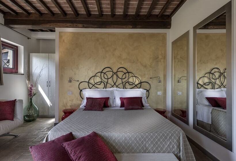 Номер Deluxe, & Restaurant Casolare Le Terre Rosse