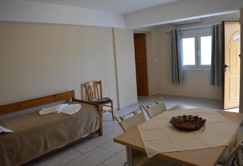 آپارتمان 1 خوابه همکف, Anemomilos Suites