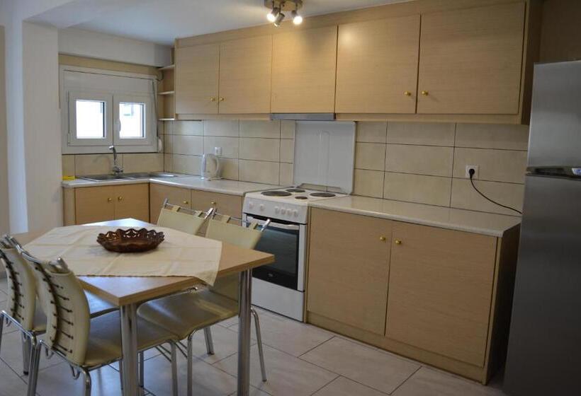 آپارتمان 1 خوابه همکف, Anemomilos Suites