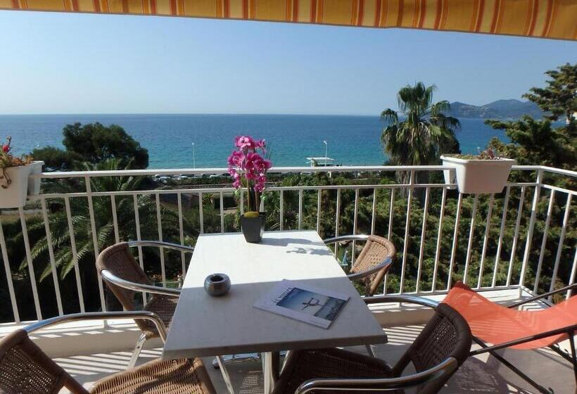 침실 2개 바다 전망 아파트, Residence Veles Plage