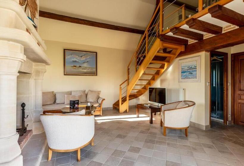 Люкс Дюплекс, Demeures & Châteaux Hôtel Domaine Le Clos Des Fontaines