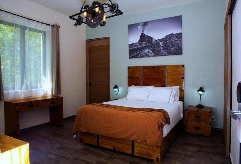 اتاق استاندارد با چشم‌انداز باغ, Boutique Rancho San Juan Teotihuacan