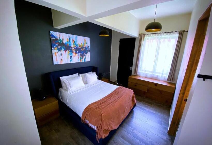 اتاق استاندارد با چشم‌انداز باغ, Boutique Rancho San Juan Teotihuacan