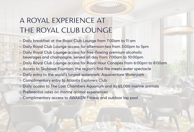 2 Bedroom Suite with Terrace, Atlantis The Royal