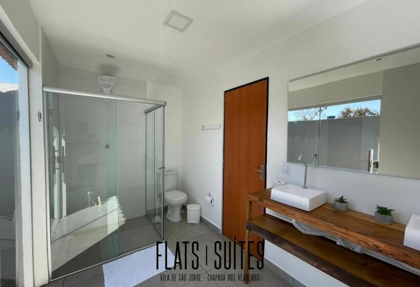 패밀리 룸, Lançamento Flats Suite Na Vila De São Jorge   Chapada Dos Veadeiros