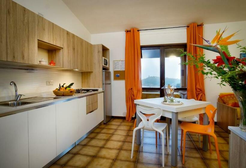 Апартаменты 1 Спальня Вид на Море, Residence Appartamenti Caffarena