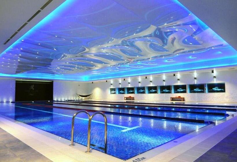 آپارتمان 1 خوابه با چشم‌انداز باغ, Port Baku Residance Family Room 710 A