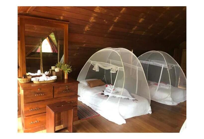 اتاق خانوادگی با چشم‌انداز باغ, Wanakaset Forest Glamping