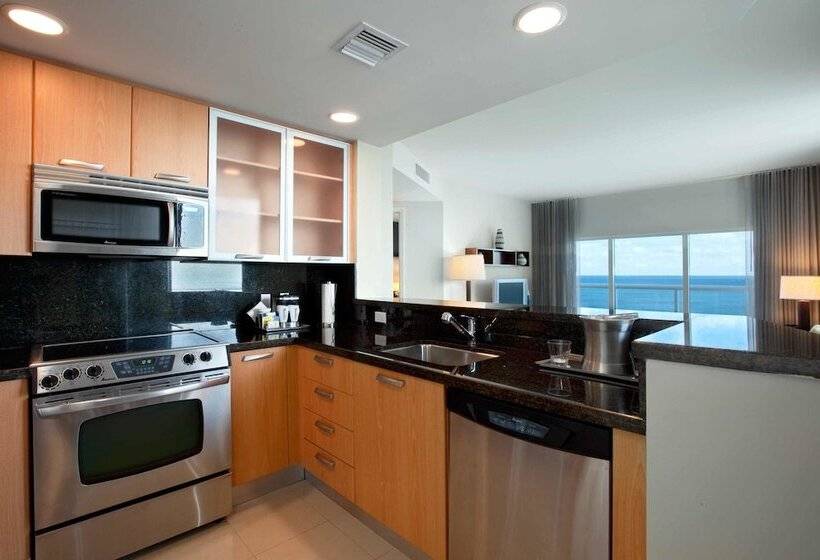 침실 2개 스위트, Beach House Fort Lauderdale, a Hilton Resort