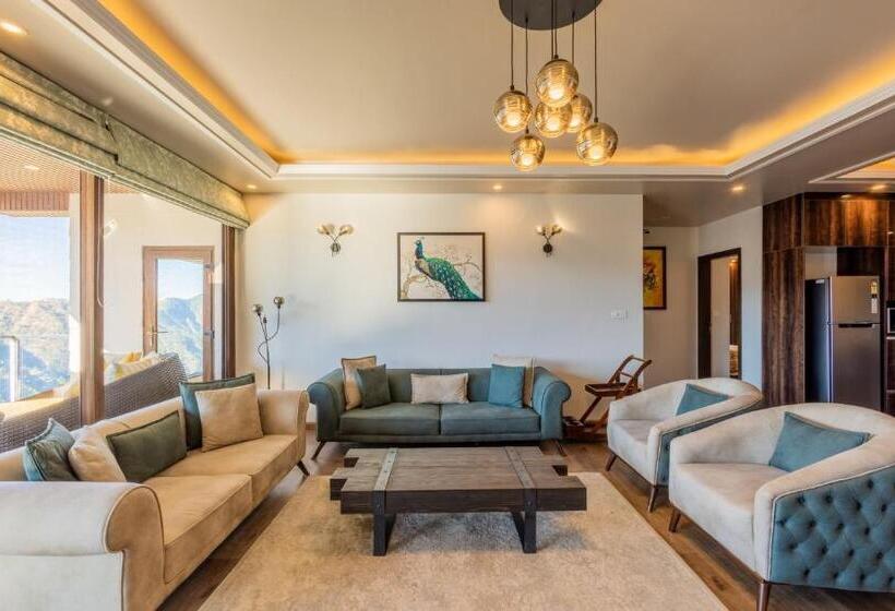 침실 1개 디럭스 아파트, The Manor Luxury Apartments, Shimla