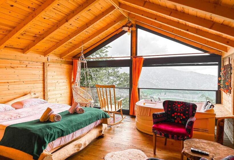 Номер Deluxe Кровать Кинг, Organic Village Bungalow