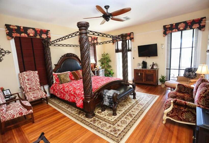 带大床的标准间, Virginia Point Inn
