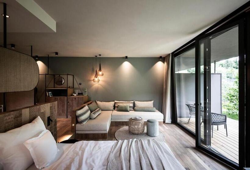 Suíte Deluxe, Apfelhotel Torgglerhof