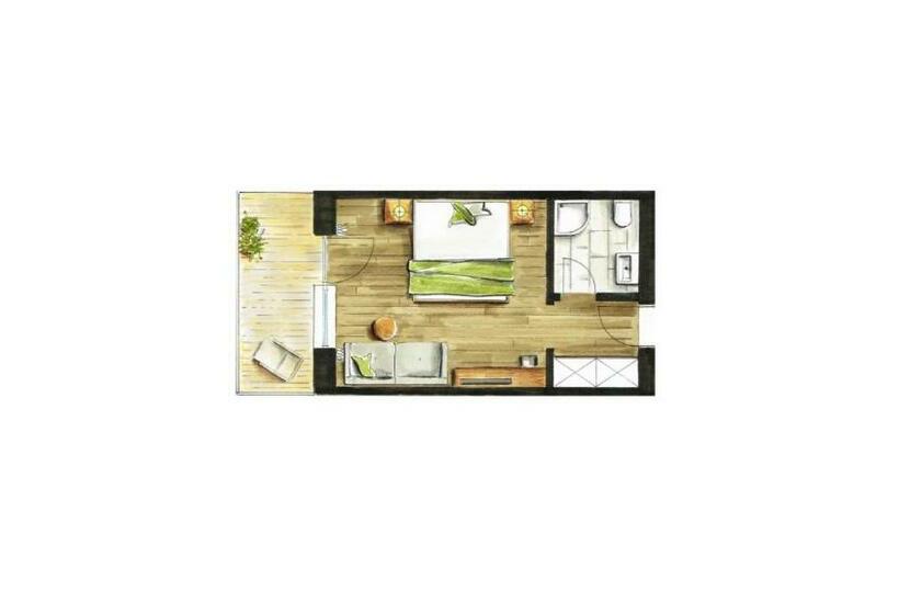 Номер Стандарт Вид на Сад, Apfelhotel Torgglerhof