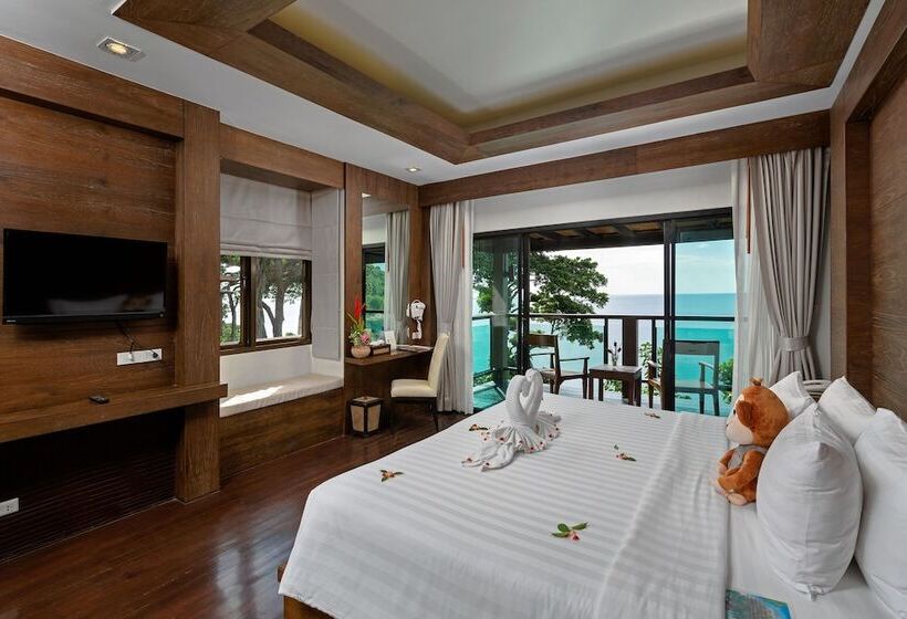 디럭스 룸 바다 전망, Secret Cliff Resort & Restaurant   Sha Plus