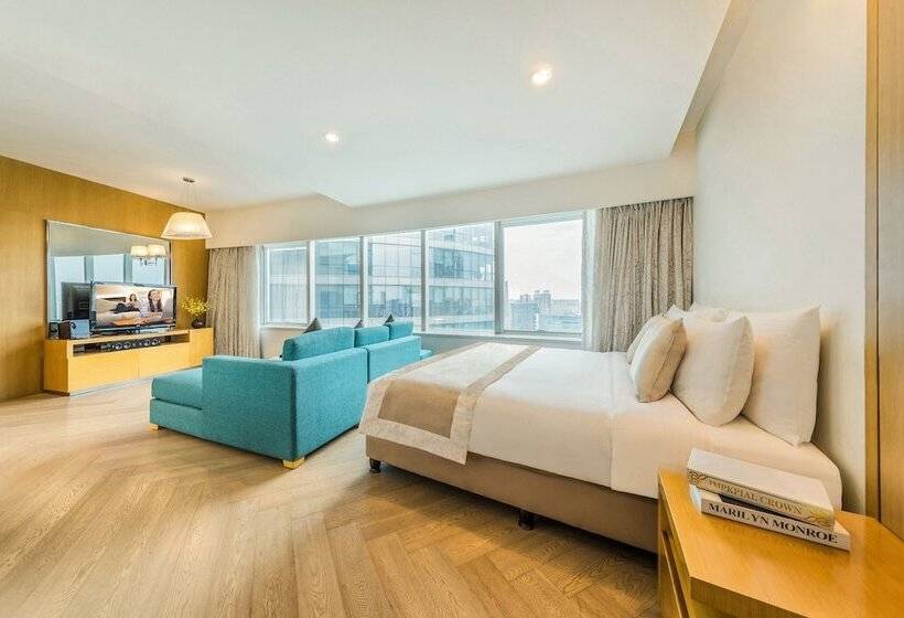 Апартаменты Executive 1 Спальня, Somerset Riverview Chengdu
