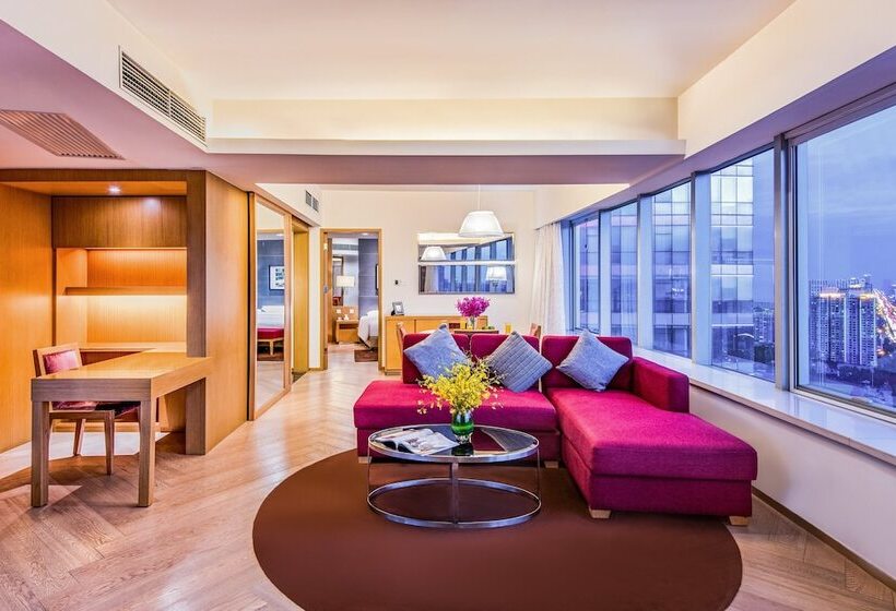 Апартаменты Премиум 1 Спальня, Somerset Riverview Chengdu