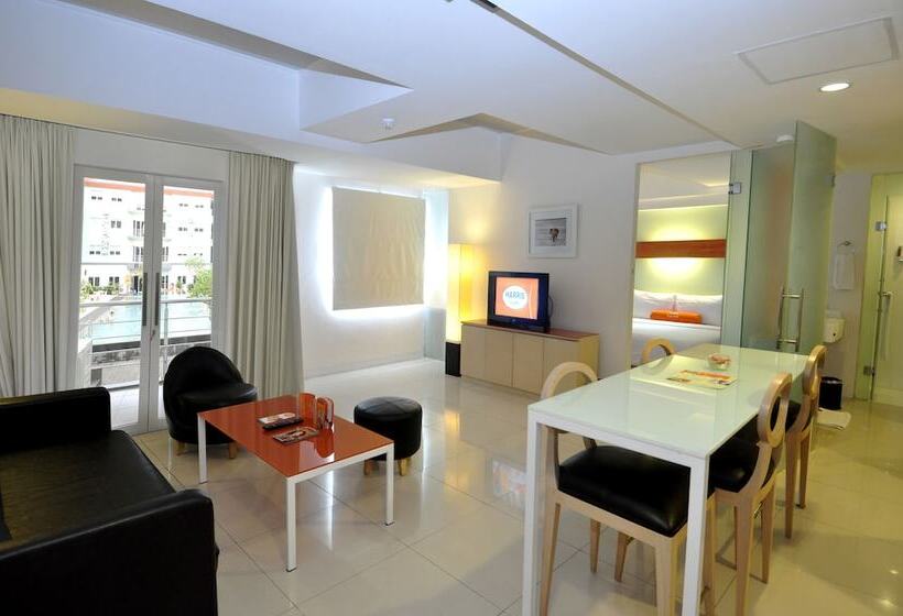 Апартаменты 1 Спальня, Harris Hotel & Residences Riverview Kuta, Bali