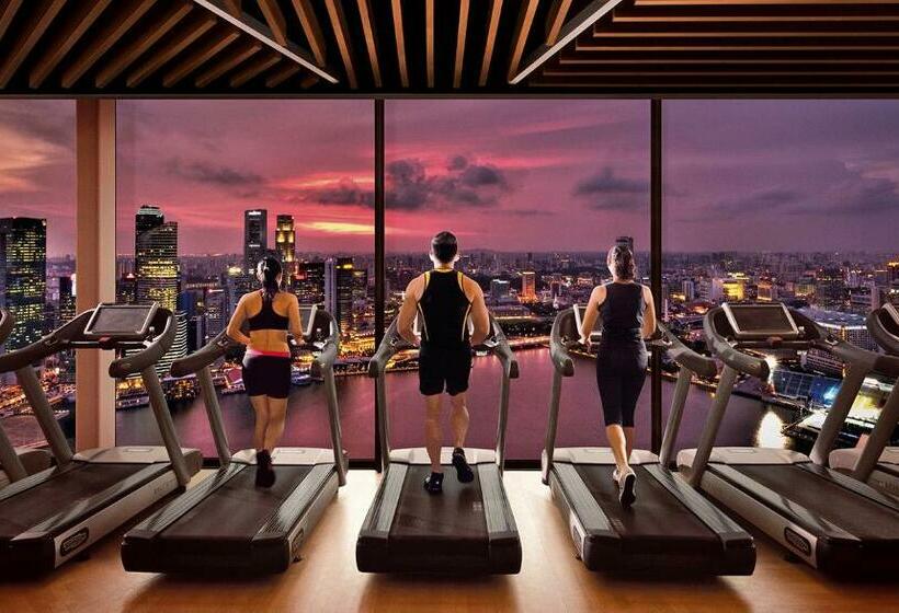 اتاق پریمیوم با چشم‌انداز باغ, Marina Bay Sands