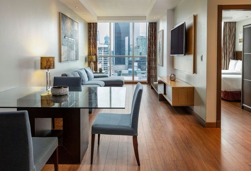 Семейные Апартаменты 3 Спальни, Marriott Executive Apartments Panama City, Finisterre