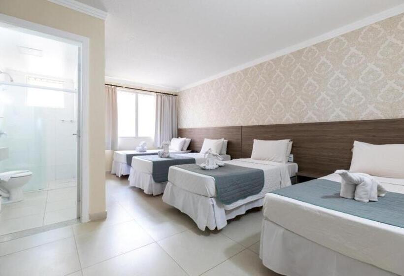 디럭스 4인 룸, Cataratas Park Hotel E Eventos