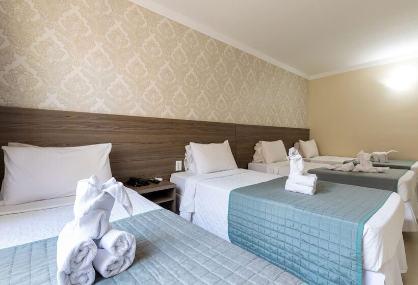 디럭스 4인 룸, Cataratas Park Hotel E Eventos