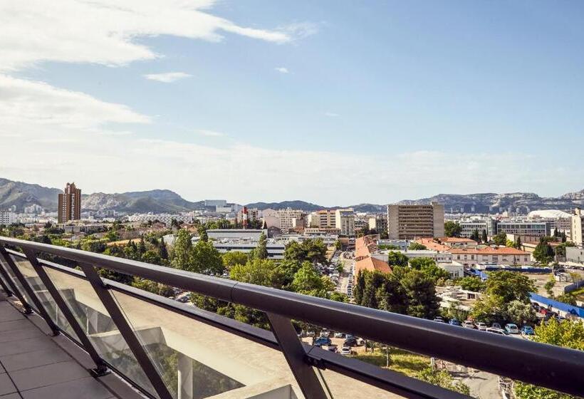 Апартаменты 1 Спальня с Балконом, Aparthotel Adagio Marseille Timone