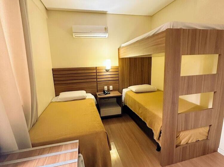 스탠다드 트리플 룸, Umbu Hotel Porto Alegre   Centro Histórico   Prox Aeroporto 15min